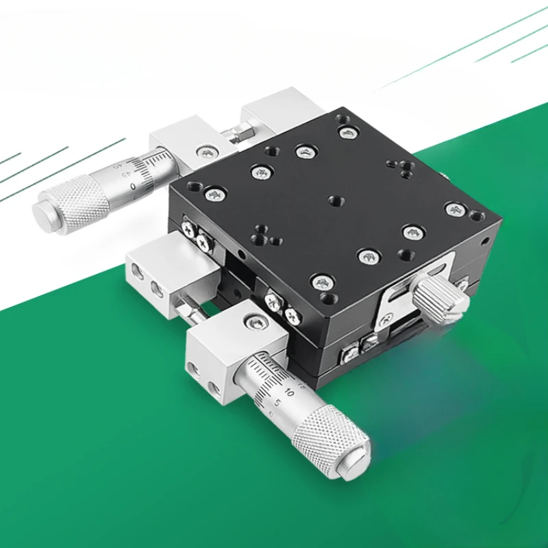 

Manual precision fine adjustment of XY axis displacement platform for optical moving worktable 2D sliding table LY40/60/90/125