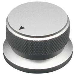 Perilla de potenciómetro de aleación de aluminio, aparato eléctrico para horno, perilla de ajuste de amplificador de Audio, 34x20mm,38x20mm