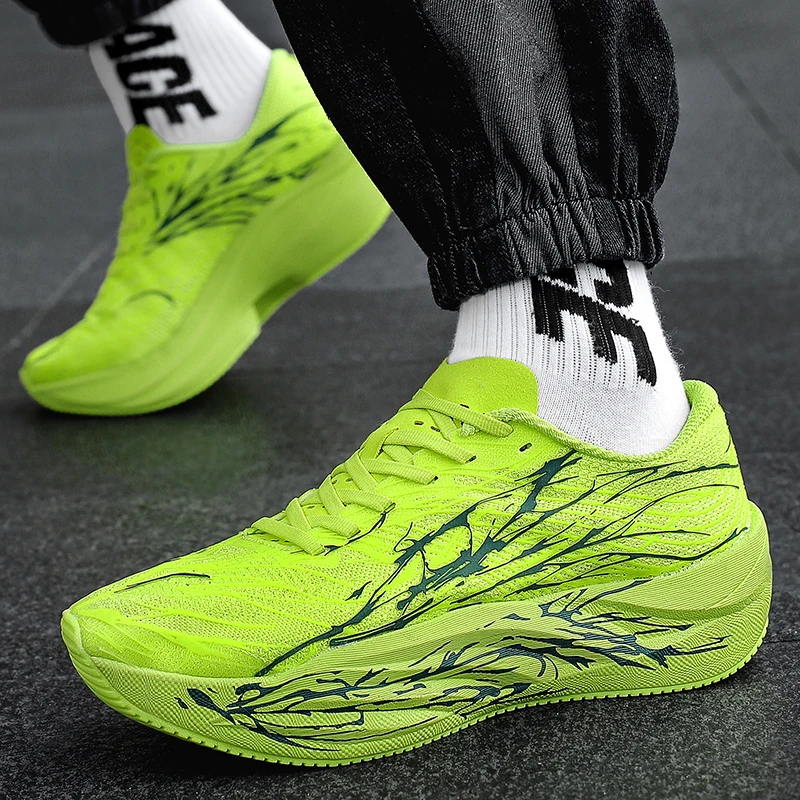 

Men's Casual Sneakers 2025 Trendy Fashionable Unisex Shoes Durable Anti-slip Thick-soled Elevator Comfortable Breathable Easy-cl