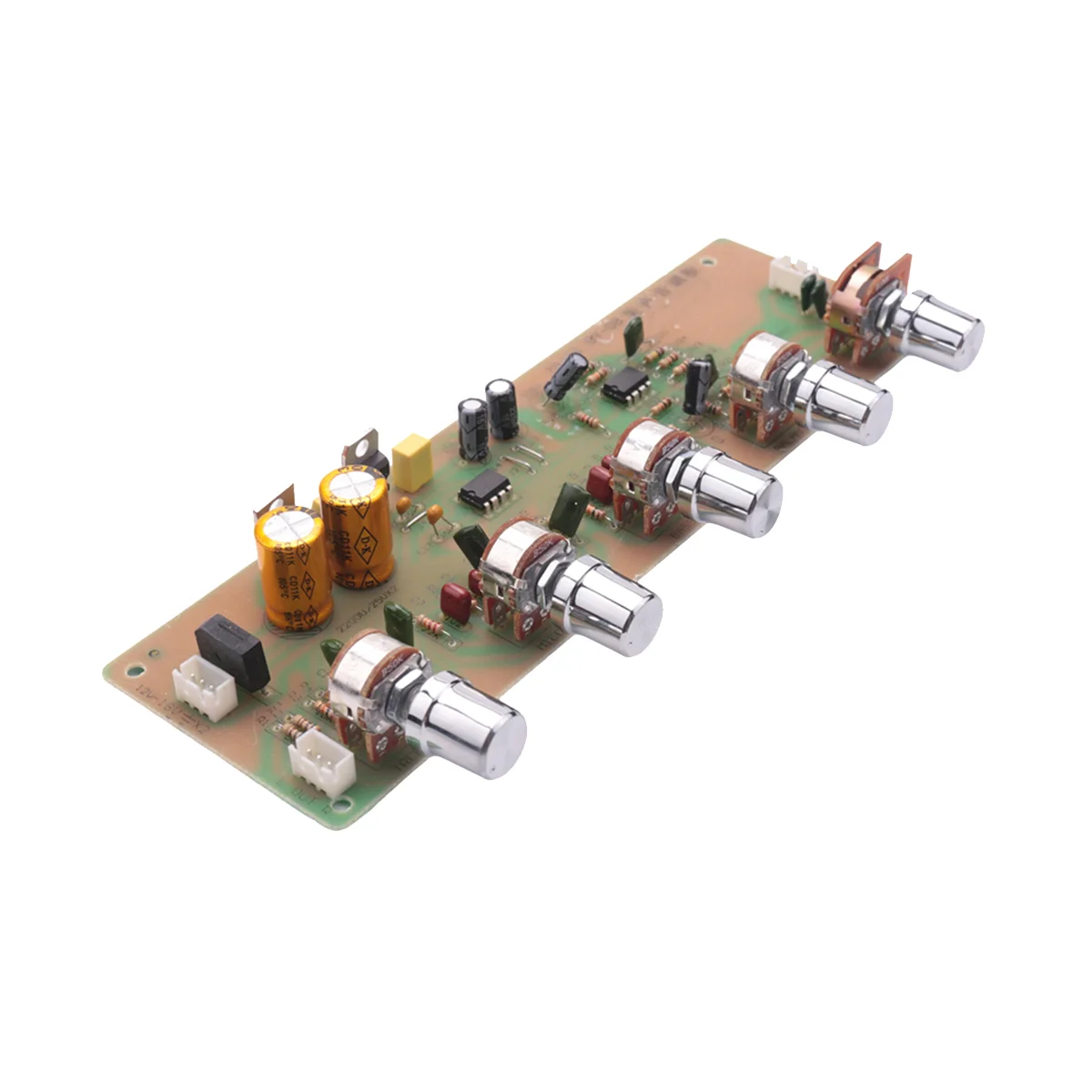 A65I! 2.0 Hifi Audio Preamplifier Board Midrange Treble Balance Adjustable Audio Preamp Board with Tone Control