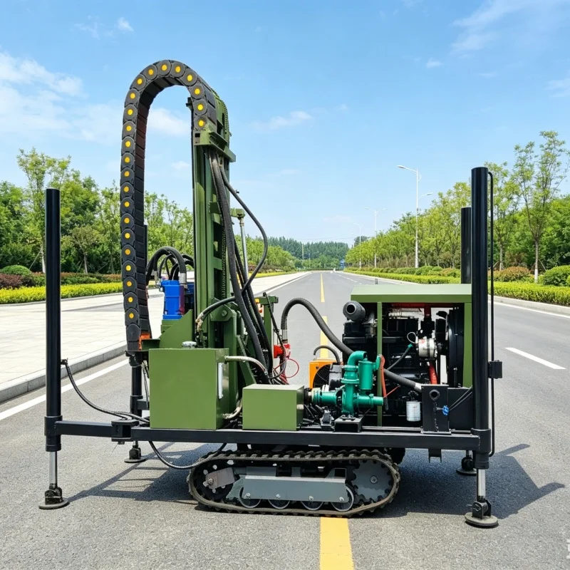 

Customized Well Drilling Machine, Water Well Drilling Rig, New Mini Drilling Equipment, Fast Mountain Drilling Rig