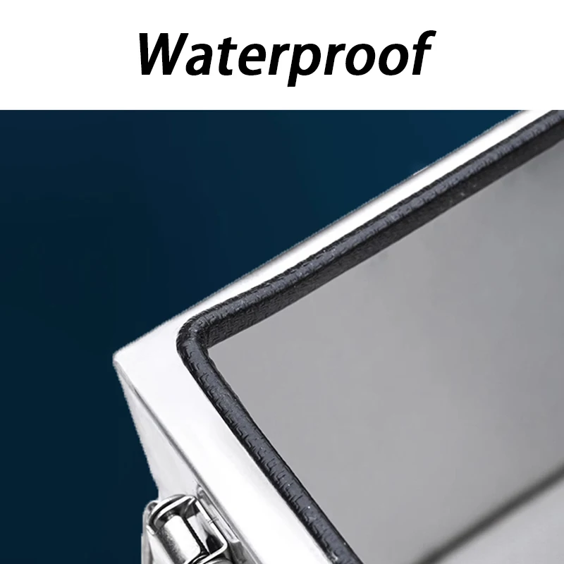 Large Toolbox Waterproof Hard Case Toolbox Multifunctional Mechanical Workshop Tool Case Stainless Steel Car Tool Organizer Box