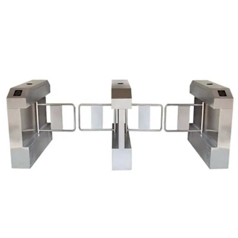 Sistema de Control de Acceso de Alta Seguridad con Torniquete Giratorio para Entrada de Fábricas y Escuelas, Puerta Automática de Velocidad Variable