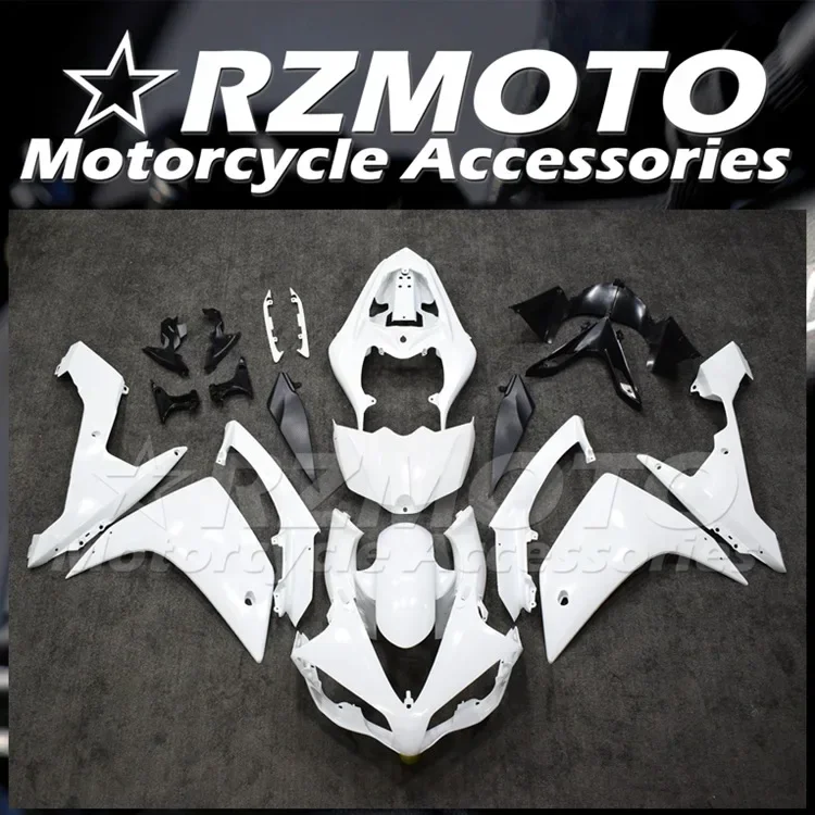 

4Gifts New ABS Motorcycle Whole Fairings Kit Fit for YAMAHA YZF - R1 2007 2008 07 08 Bodywork Set Glossy White