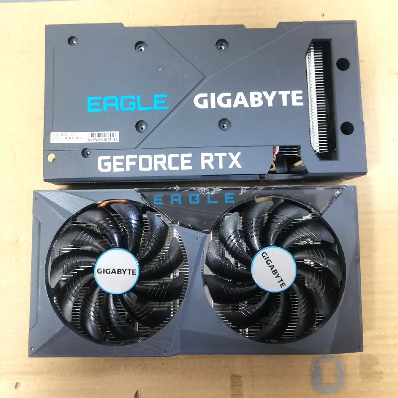 The Radiator Cooler for Gigabyte RTX3050 EAGLE Graphics Video Card with Backplate