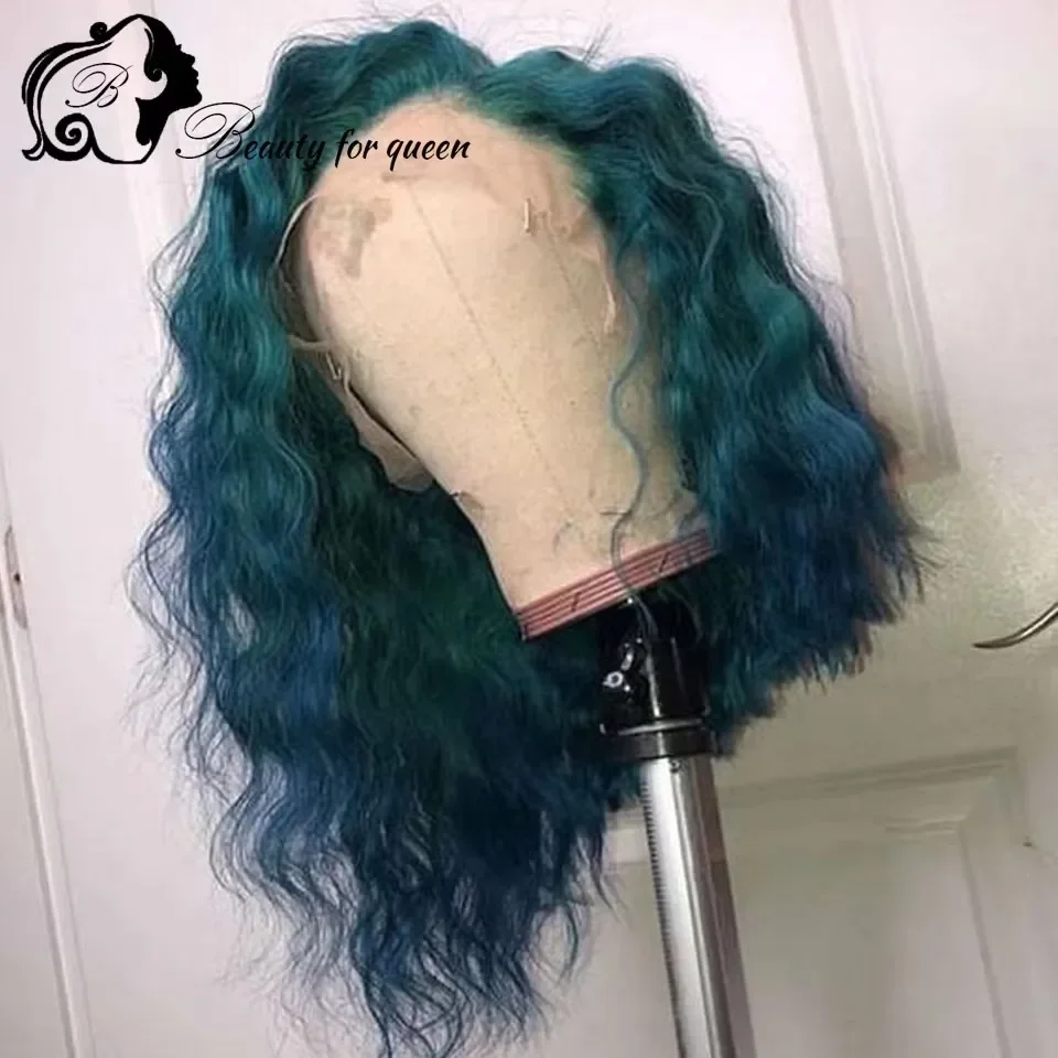 マルチカラー 13x4 透明レースフロント ﻿   ショートボブウィッグ 100%人毛品質 180%密度 ウィッグは美しい人生を広げます