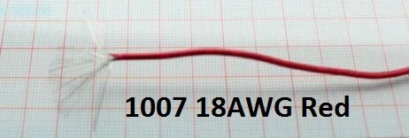 10 متر كابل إلكتروني كوبر سلك RV0.07 RV0.12 0.2 0.3 0.5 MM2 مربع و 1007 18AWG 18 # 80 C 300V للوحة دوائر PCB #3