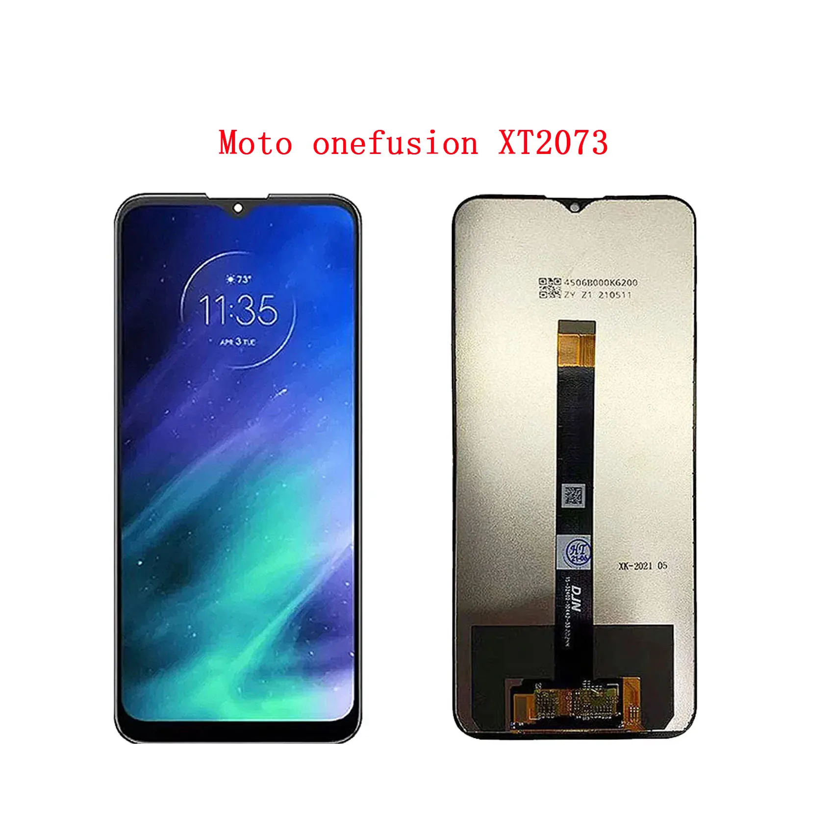 Oringinal For Motorola One Fusion XT2073 LCD Display Touch Screen Digitizer Assembly onefusion Display Replacement Repair Parts