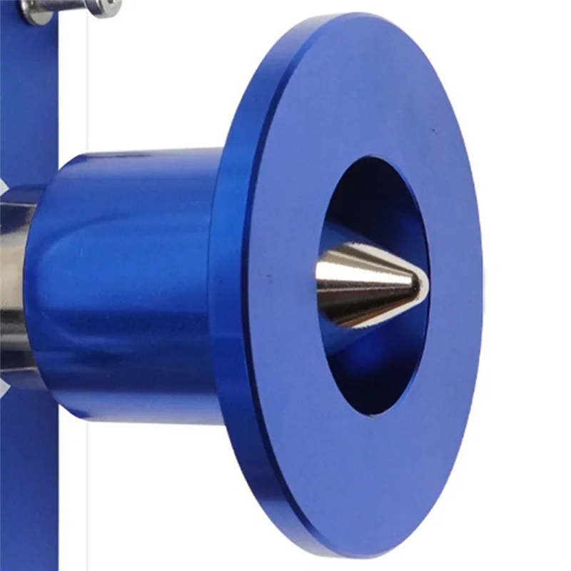 Bilanciatore lama per tosaerba KYCOR, alta precisione con magnetico per supporto lama regolabile, strumento di bilanciamento lama montato a parete