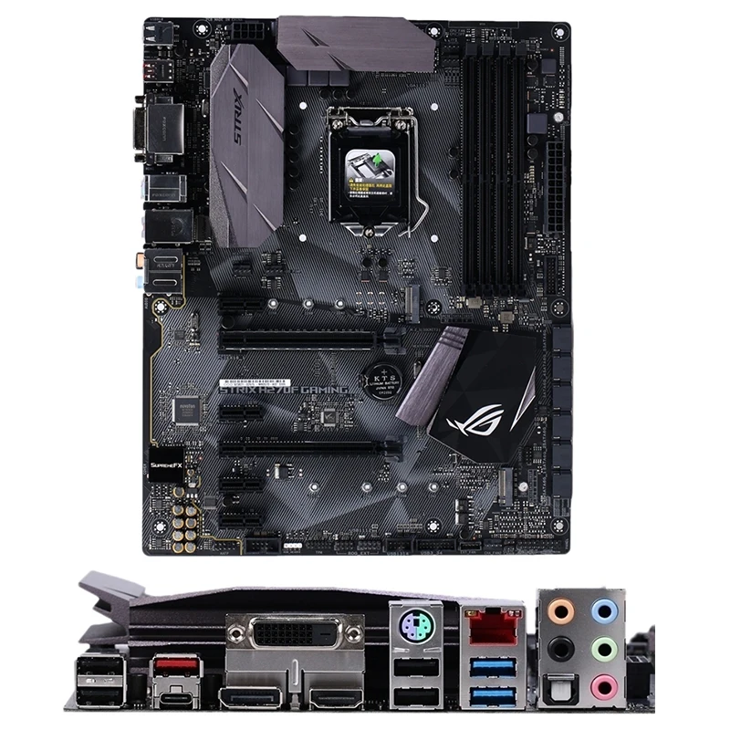 Intel H270 ROG STRIX H270F GAMING motherboard Used original LGA1151 LGA 1151 DDR4 64GB M.2 NVME USB3.0 SATA3 Desktop Mainboard