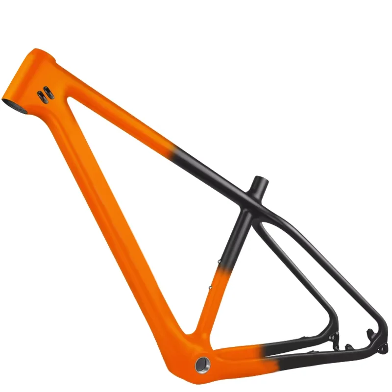 Carbon Hardtail Fat Bike Frame 26er Thru-Axle Fat Tire Bike Wheel Frame - Snow Cycling Equipment