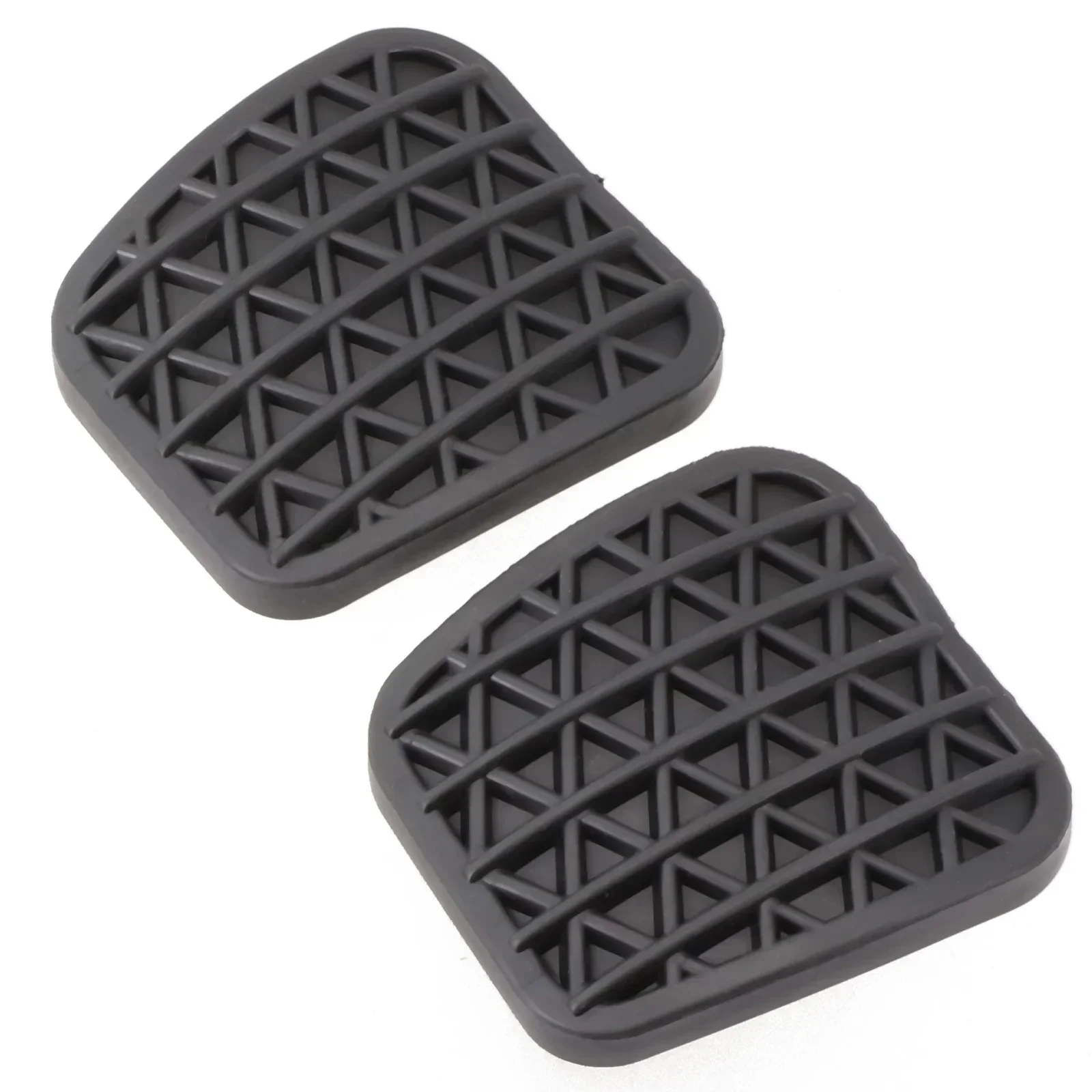 2Pcs Car Rubber Clutch Brake Foot Pedal Pads Covers For Vauxhall For Astra G-H For ZAFIRA A-B 90498309 Brake Clutch Pedal Pad