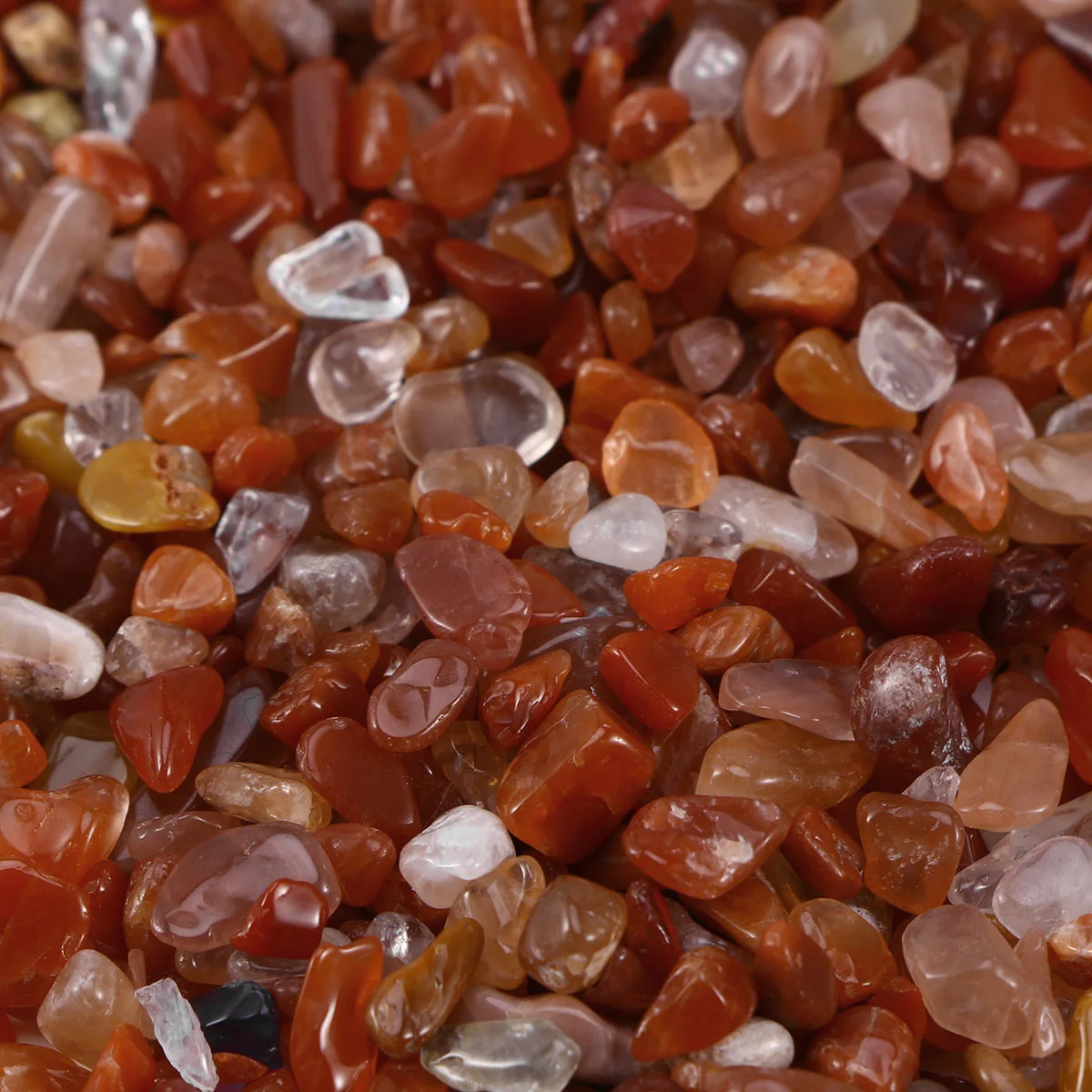 

100g Red Agate Gravel Polished Natural Stone Decoration for Aquarium Fish Tank Flower Pot Walkways Decorative Gravel