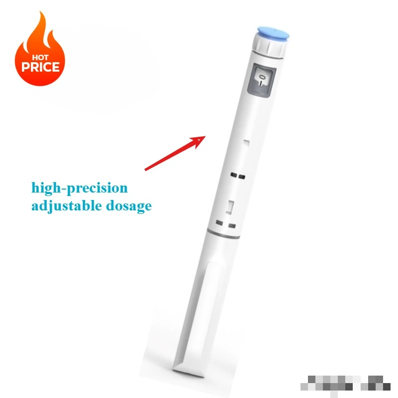 

Disposable injection pen for insulin and growth hormone, high-precision adjustable quantity 1 set of 10 (excluding medication)