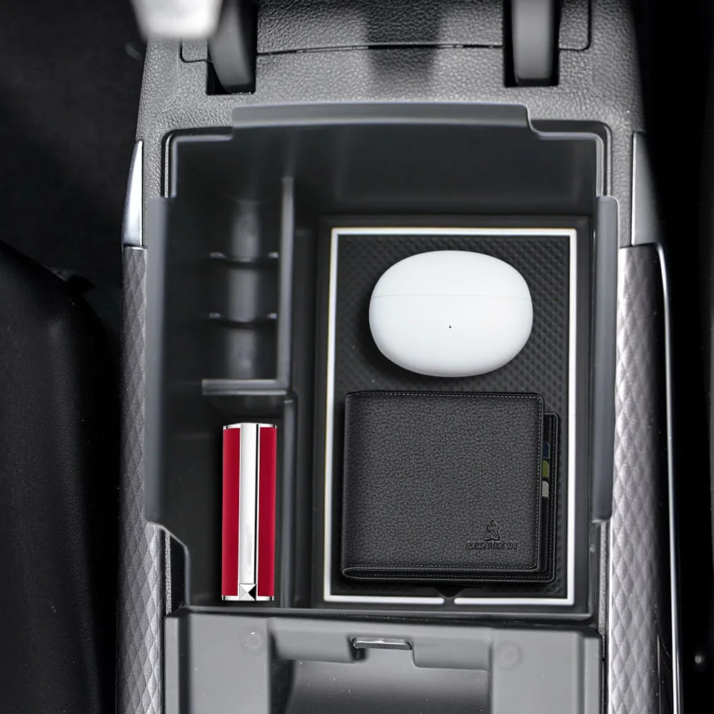 Auto-Armlehnen-Mittelablagebox für Renault KOLEOS QM6 2016-2020 Handschuhfach Mittelkonsolenablage Innenzubehör – Detail 6