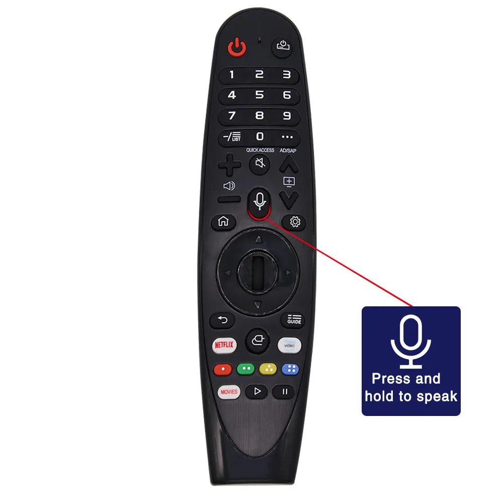 

Magic Voice Remote Control with Netflix for LG NanoCell TV Models SM80 SM81 SM82 SM85 SM86 SM90 SM95 98 99 AKB75635305 AN-MR19BA