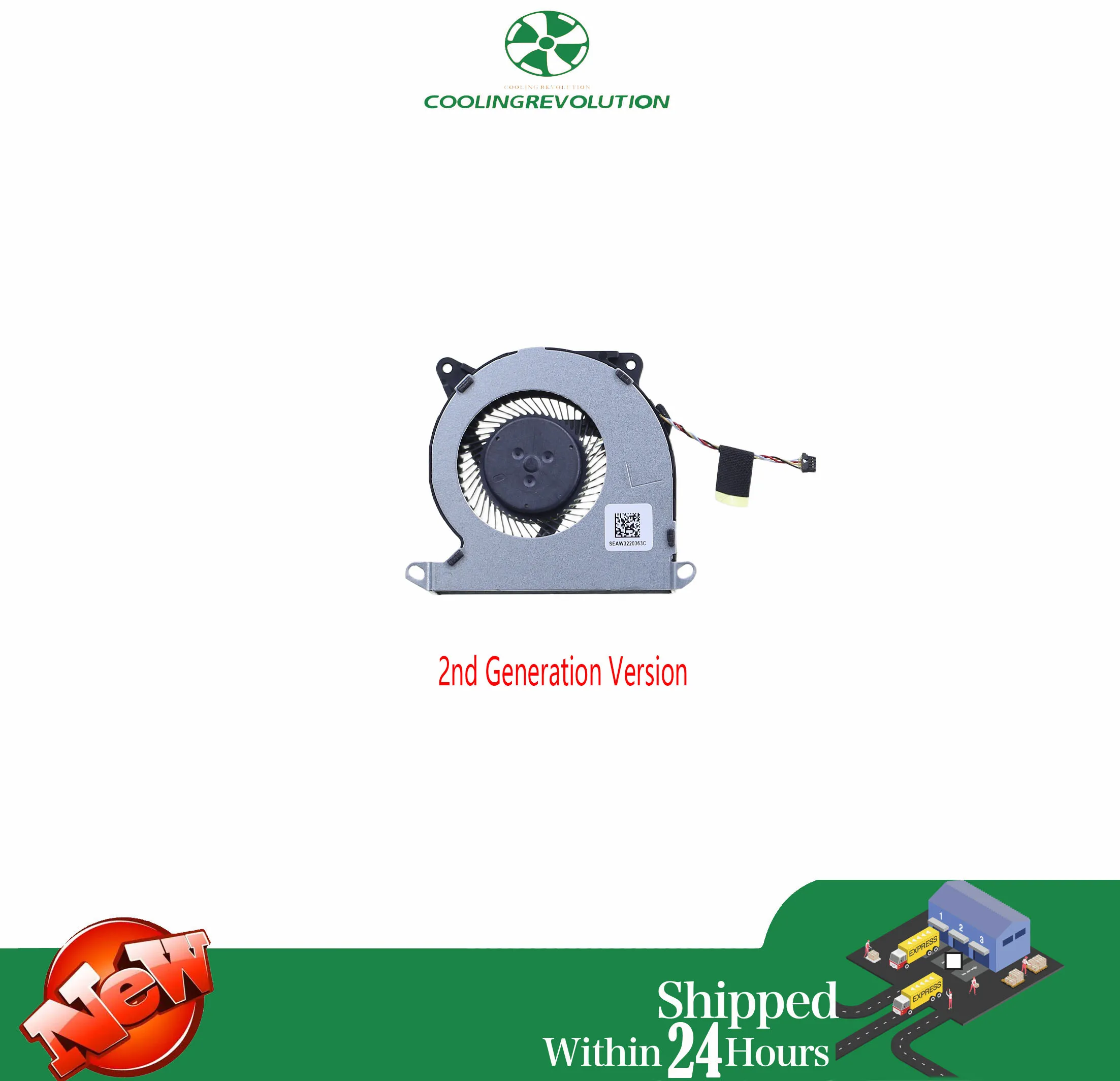 Laptop CPU Cooling Fan for Steam Deck Generation II/OLED BSB0512MC-00 BSB0512MA-00 BO3508S2H-000P - view 5