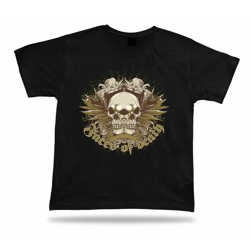 Scared Fscaces of death vintage design Tshirt birhday idea apparel gift tee sale
