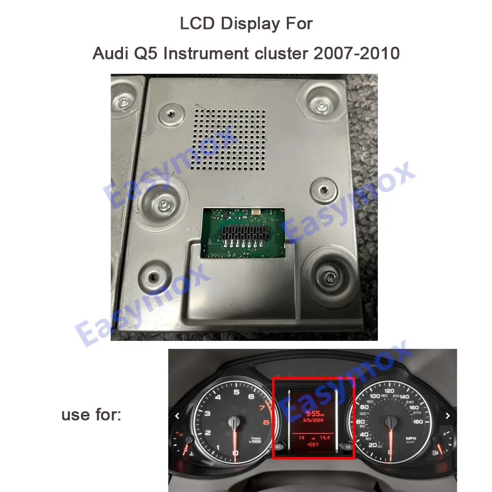 LCD Display for Audi Q5 2007 2008 2009 2010 for Audi 2008-2015 A4 Allroad Q5 Instrument CLuster Panel Dashboard