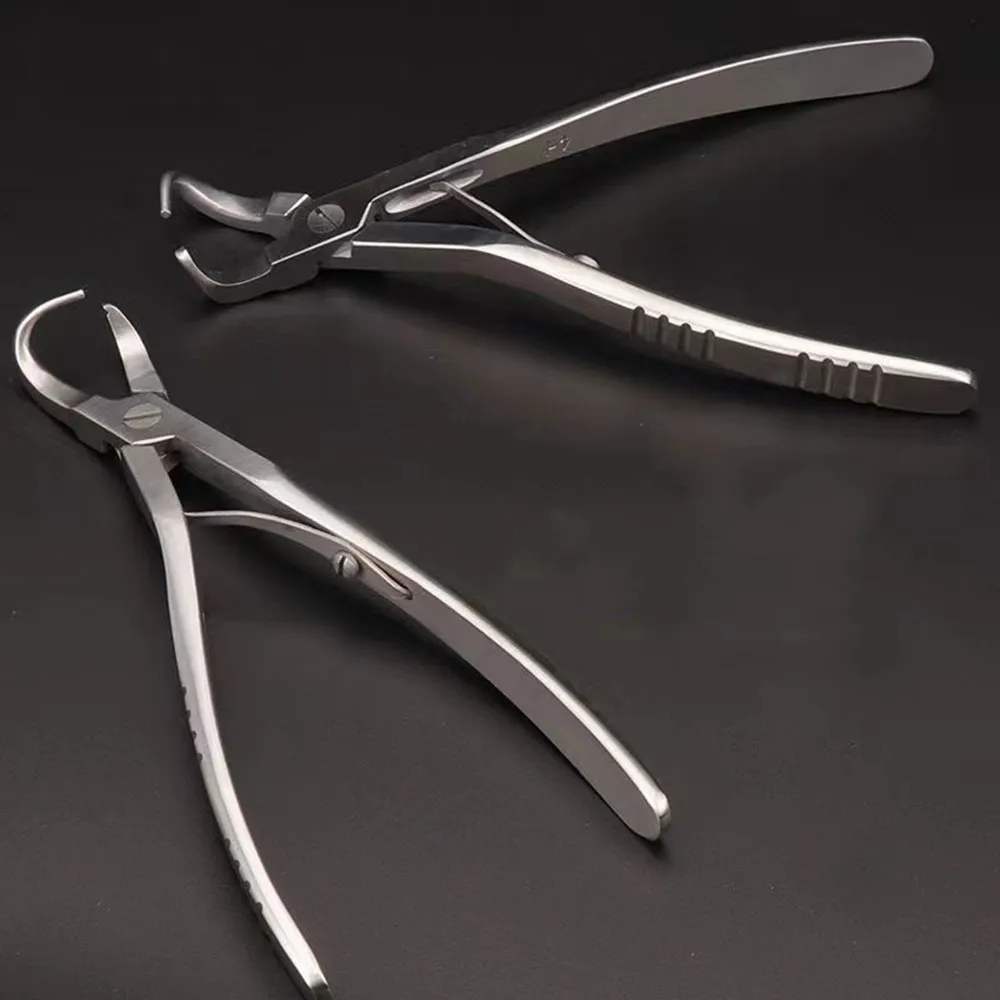 2Pcs/set Dental Temporary teeth Crown Removal Pliers Temporary tooth forceps Dentist tools