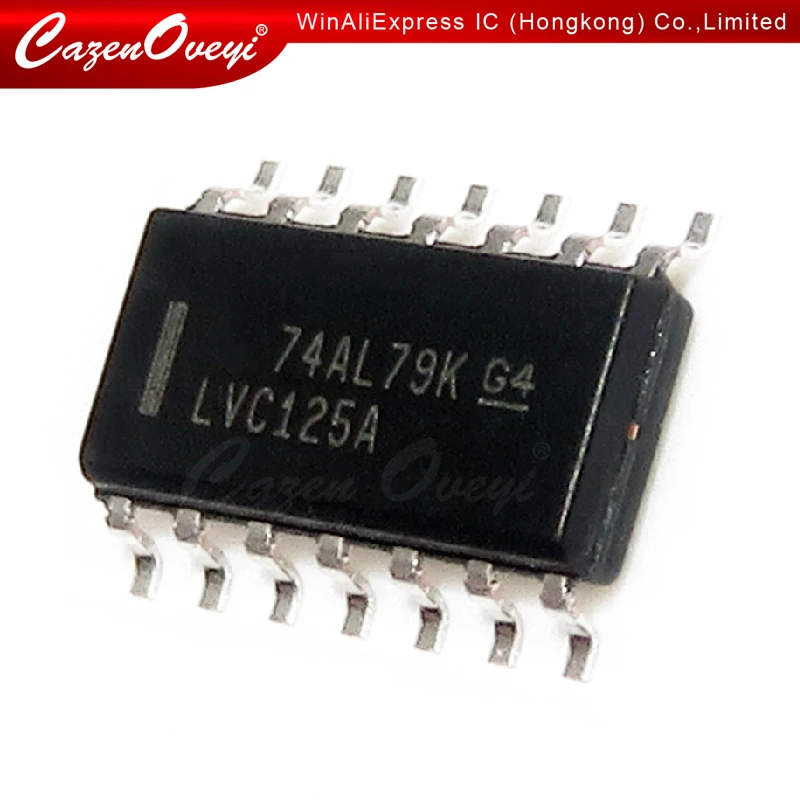 5pcs/lot SN74LVC125A SN74LVC125 74LVC125A 74LVC125 SOP-14 In Stock