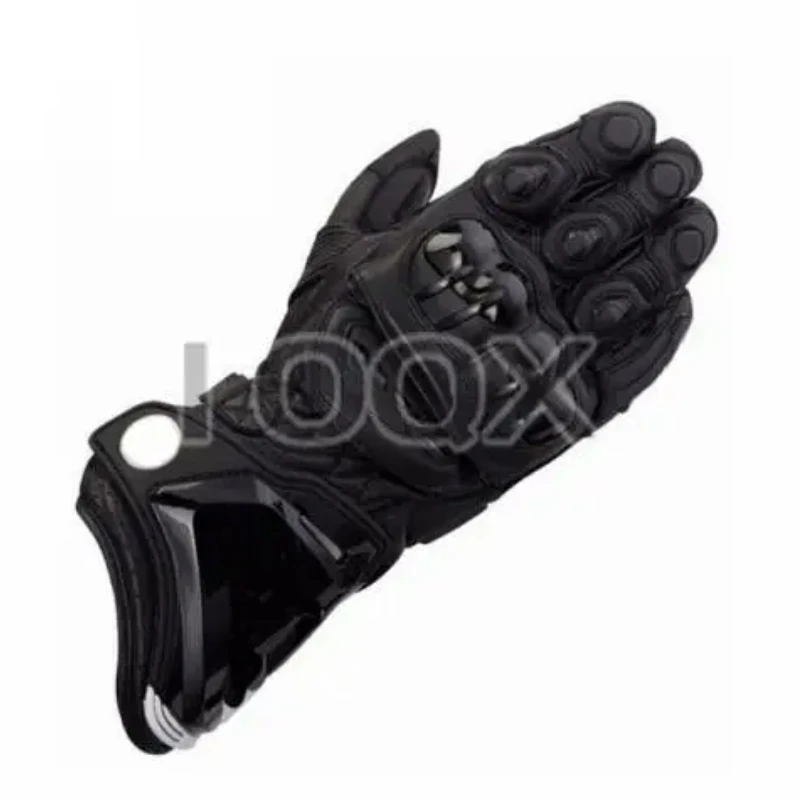 Motorcycle Gloves For Men Cowhide Moto Gloves Racing Motocross Gloves Hard Knuckle Touchscreen Glove Dirt Bike Moto Sports glove