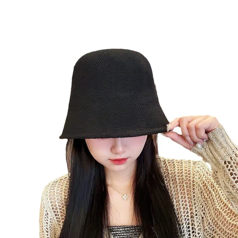 和風小さな香り日焼け止め織麦わら帽子女性のための屋外多用途旅行日よけ帽子 UV 保護バケツ Ha