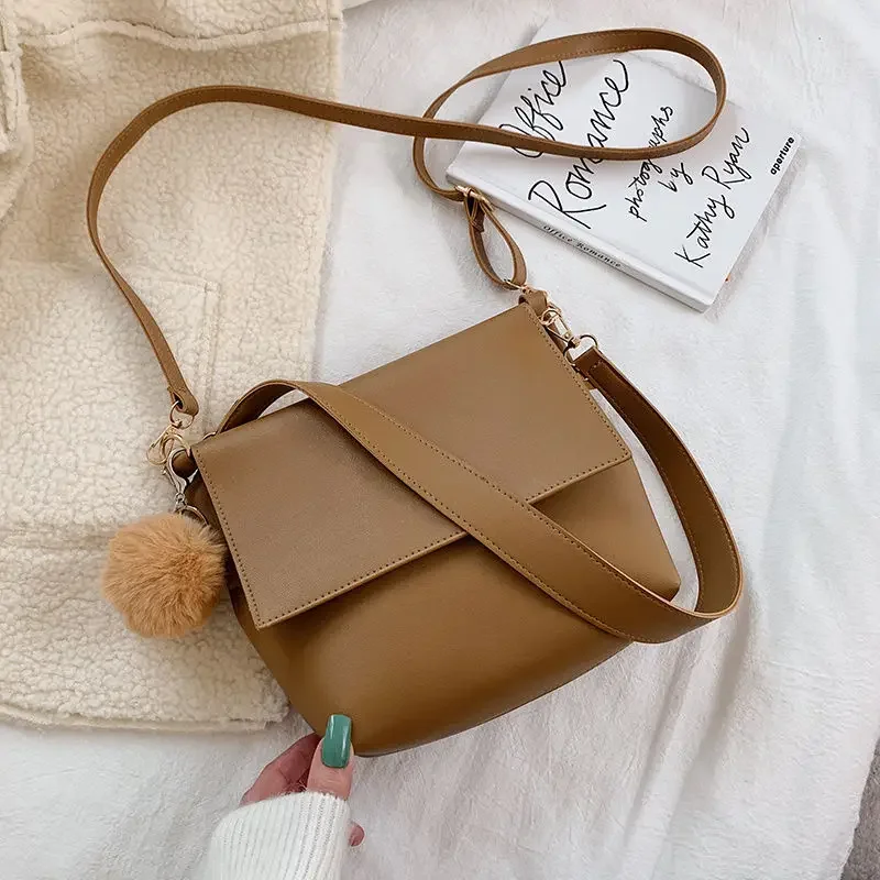 Western Style Texture Mini Fallow Small Bag Female New Style Korean Version All-match Pupil Shoulder Bag Crossbody Bag