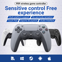 Bluetooth-Compatible Game Controller for PS4 Wireless Gamepad For PC Dual Vibration Joystick For Steam/IOS/Android
