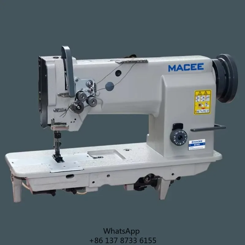 4420 Double Needle Heavy Duty Compound Feed Lockstitch Sewing Mahine With Large Hook Industrial Sewing Machine
