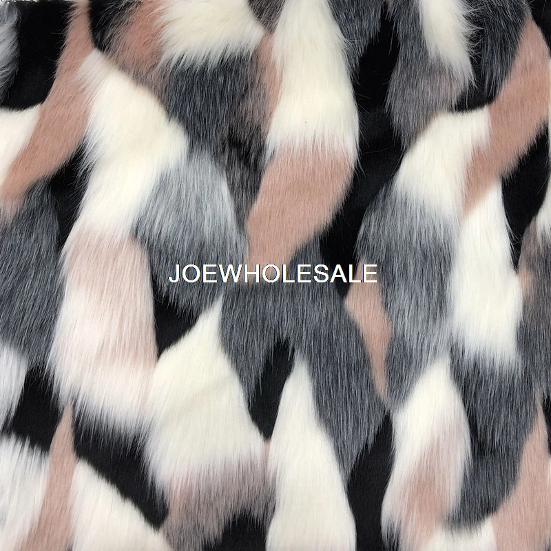 Jacquard plush fur,Home textiles and home materials,faux fur fabric