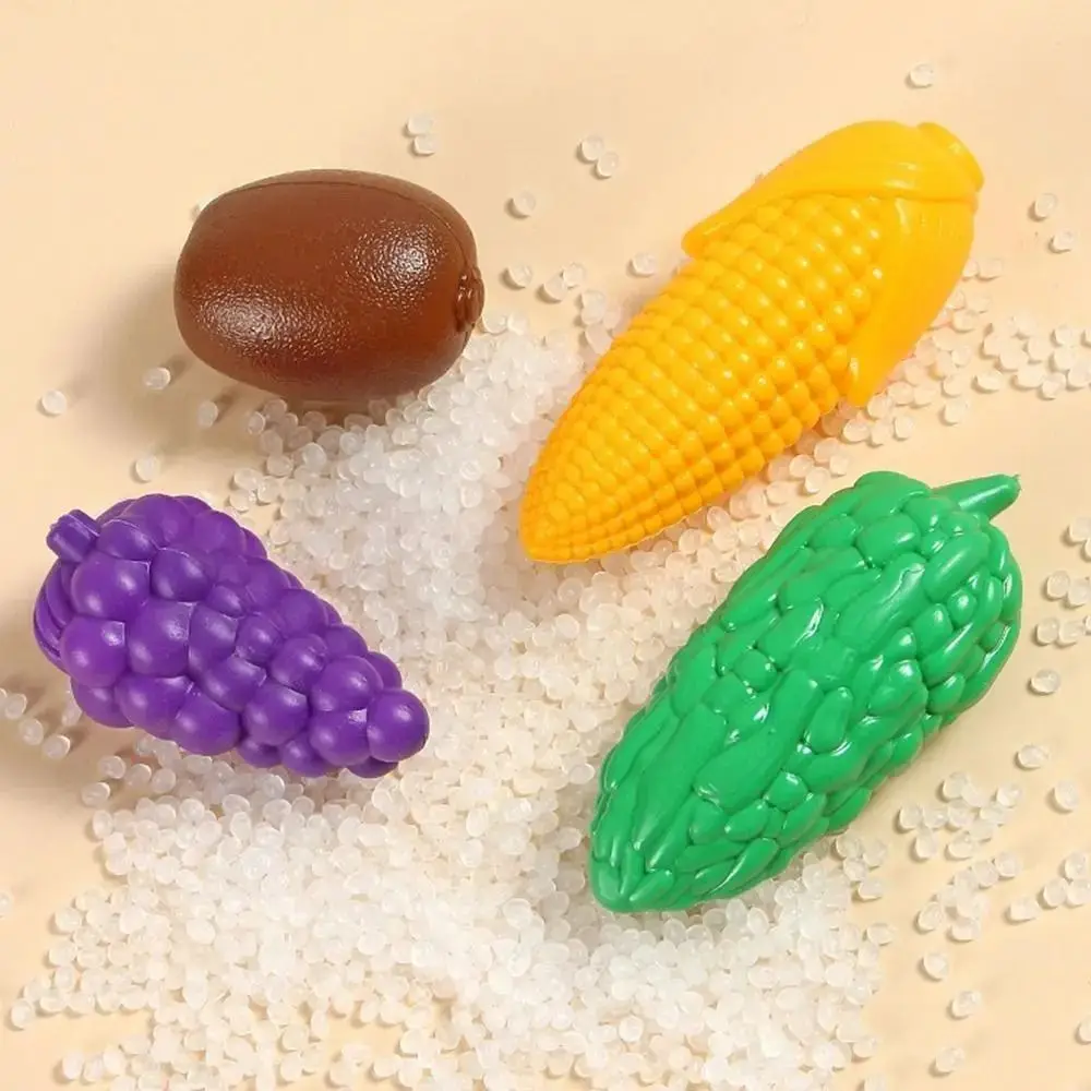 ชุดรถเข็นช็อปปิ้งหลากสี 25 ชิ้น/ชุด ชุดของเล่นจำลองการซื้อของ พร้อมกล่องเก็บของ 1 ล้อเลื่อน รถเข็นซุปเปอร์มาร์เก็ต