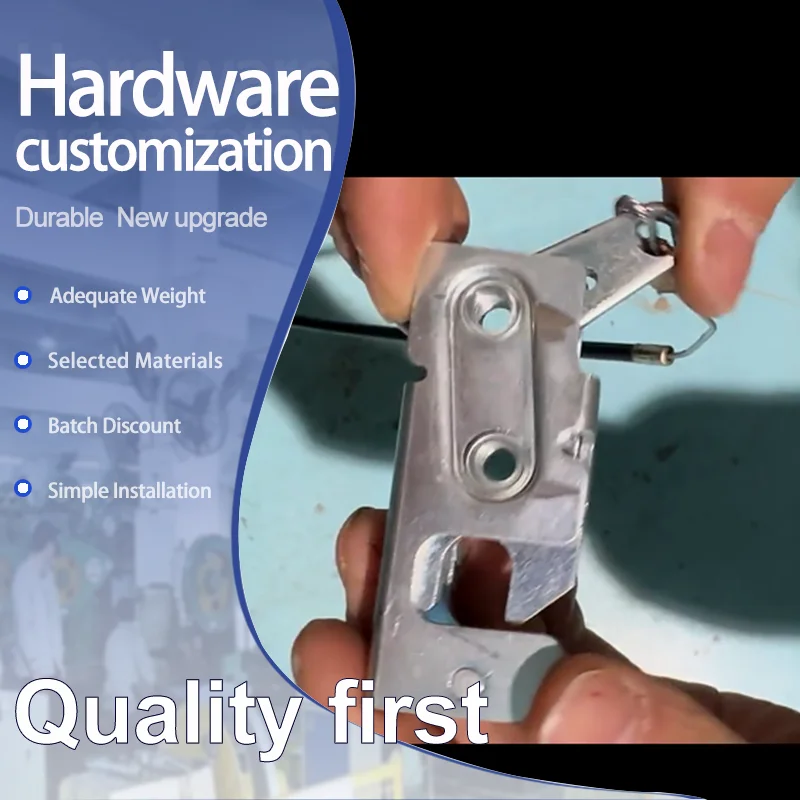 Concealed Single Point Locking Mechanism Pull Lock for Industrial Electrical Cabinet Doors Automotive Equipment