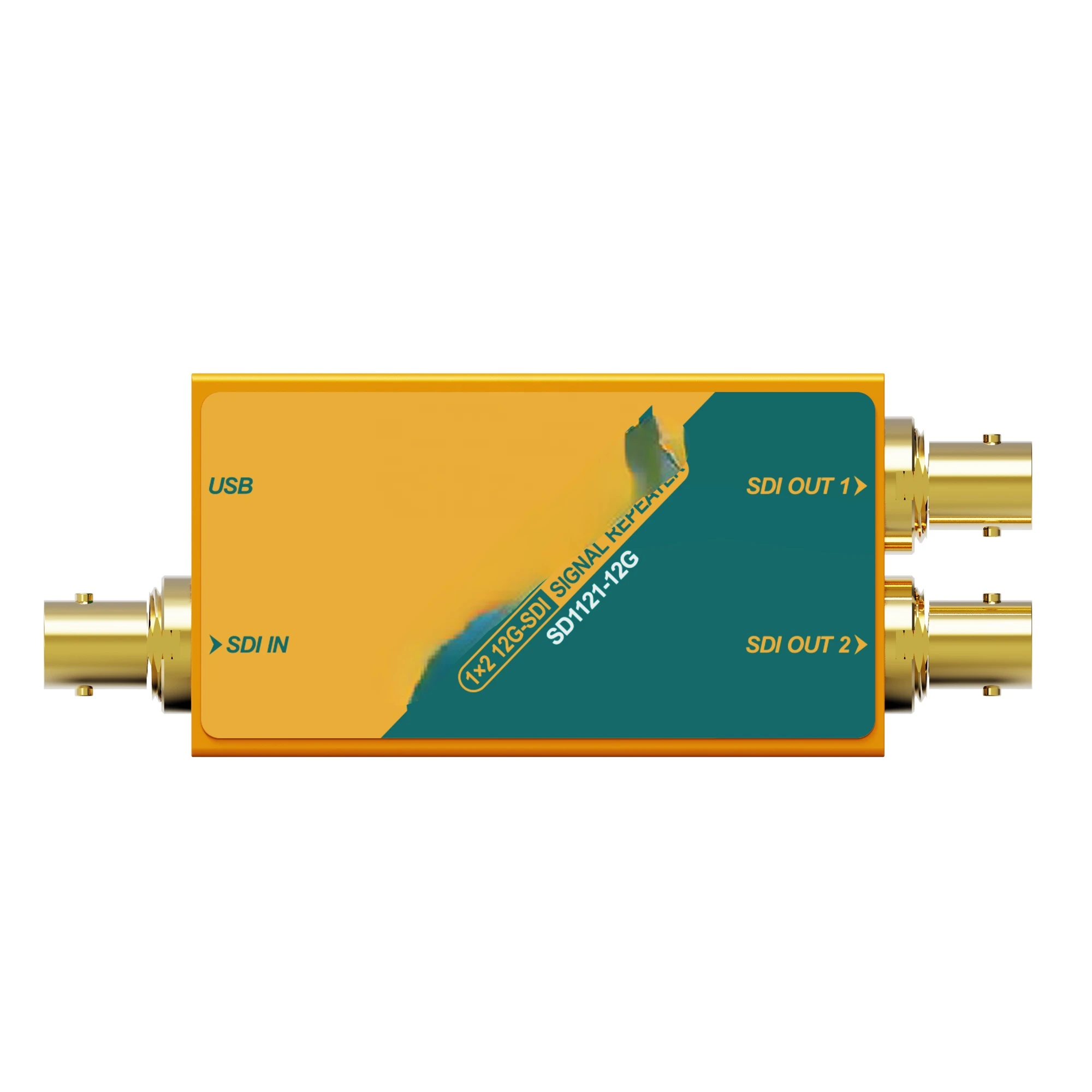 

Premium 12G-SDI, HD, 3G, 6G 4K Signal Amplifier SDI Repeater AVMATRIX 1x2 Video Splitter Extender