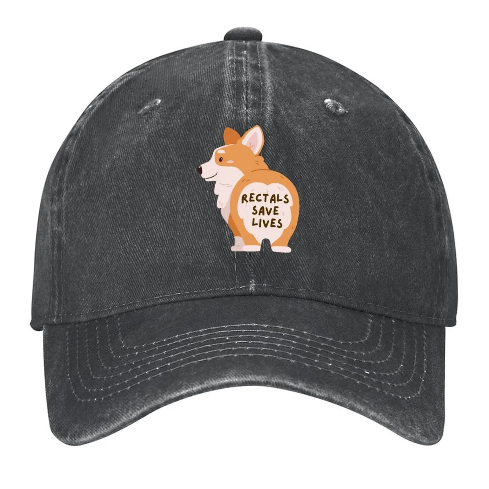 

Rectals Save Lives Baseball Cap Streetwear summer hat Sun Hat For Children Snap Back Hat Caps For Men Women's