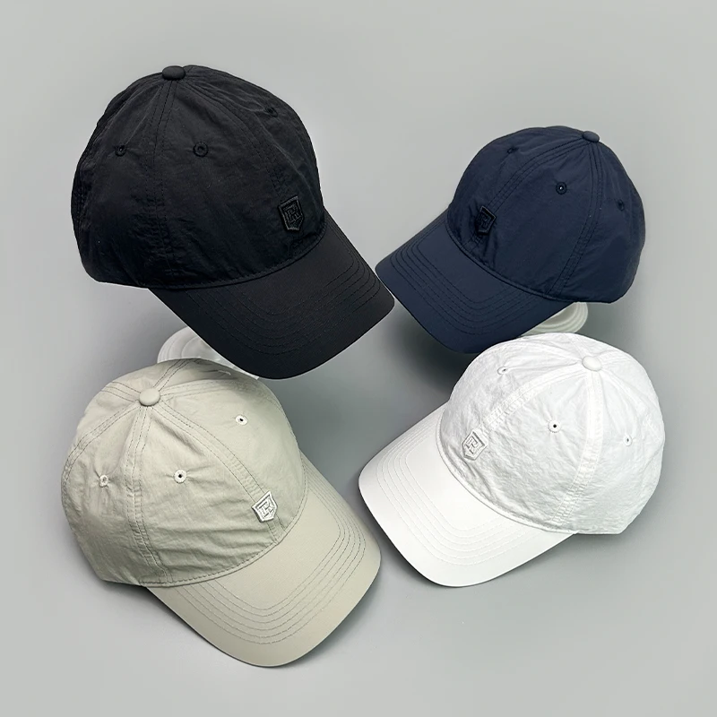 

Simple Embroidered R Letter Baseball Hats New Unisex Quick Drying Breathable Sunshade ins Versatile Outdoor Fashion Peaked Caps