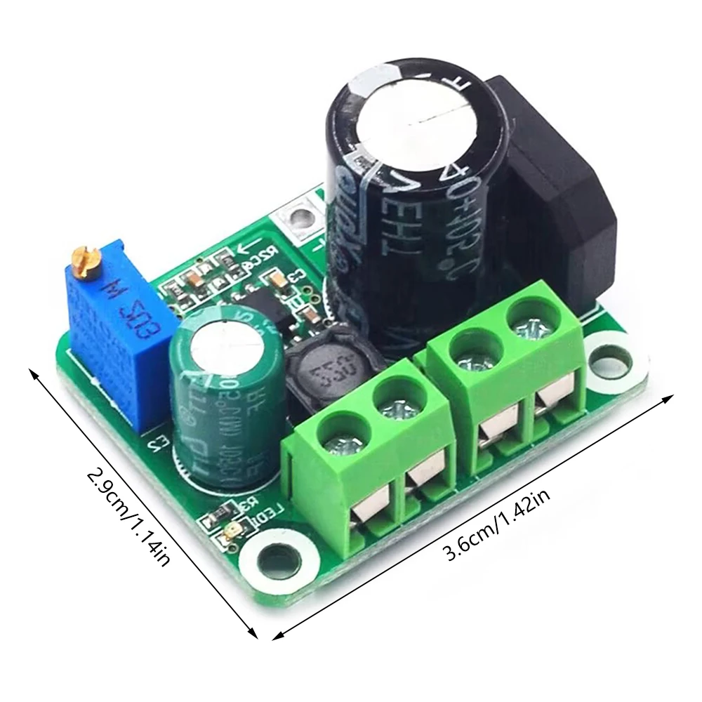 AC-DC Buck Step-down Converter Adjustable Power Supply Module 2A AC 5-20V DC 5-32V Output 3.3-18V Regulated Rectifier Filter