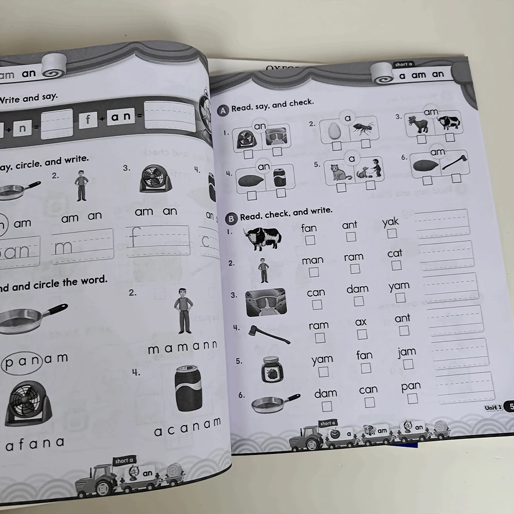 2 كتاب الأطفال باللغة الإنجليزية تعليم أكسفورد الصوتيات المستوى العالمي 1/2/3/4/5 كتب القراءة + المصنفات كتب للأطفال كتاب التعلم