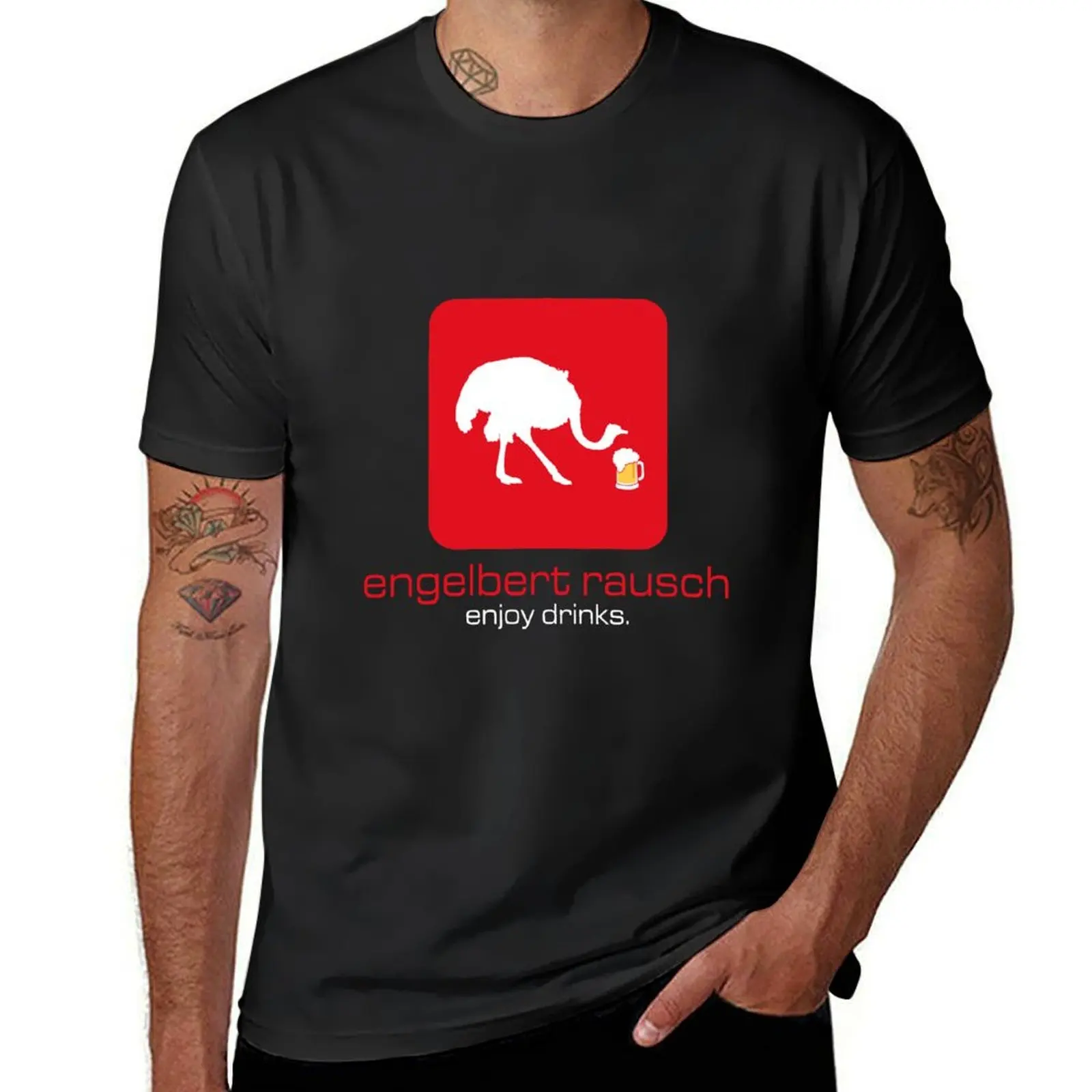 

Engelbert rausch t shirt T-Shirt street wear anime stuff summer clothes hippie clothes mens cotton t shirts