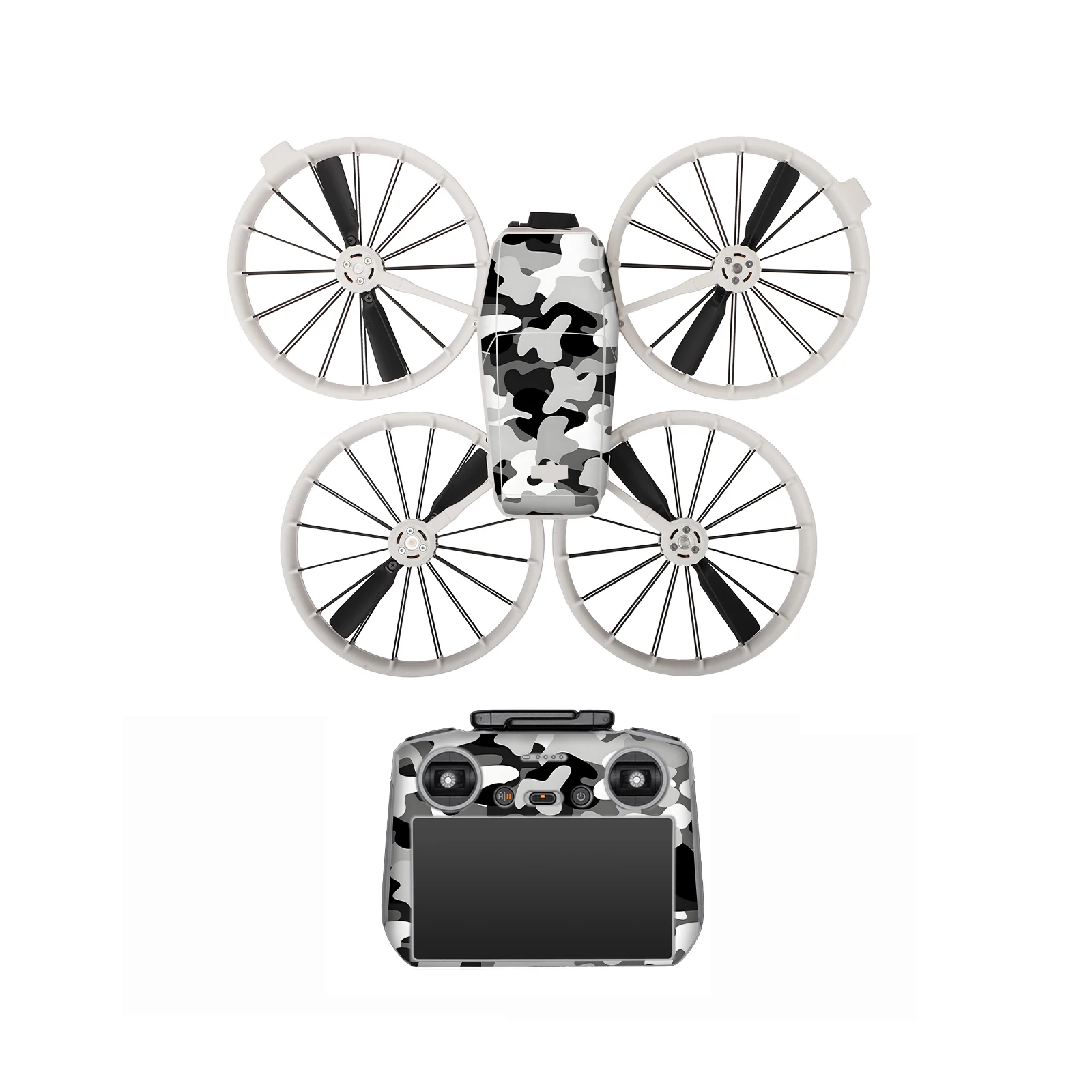For DJI FLIP Colorful Stickers RC2 Remote Control Protective Film Anti-scratch Accessories