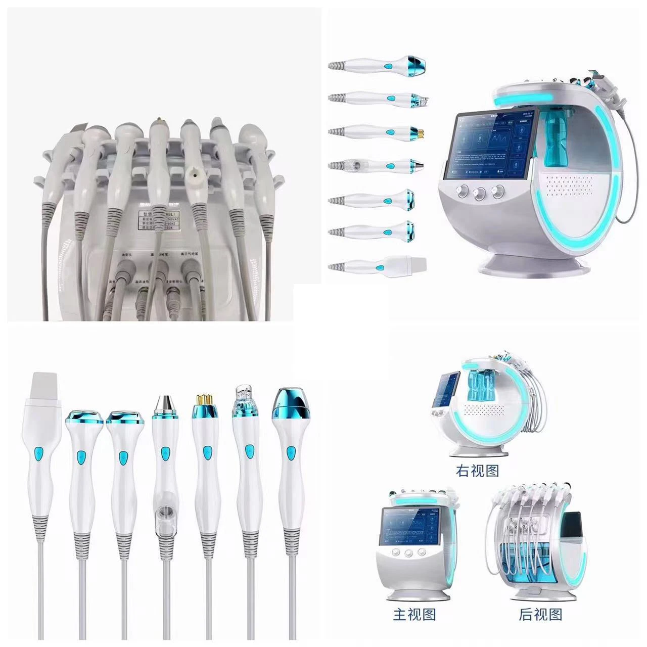 Smart Ice Blue Plus Skin Detection & Care Beauty Device Combined Therapy Skin Rejuvenation and Delicate Collagen Remodeling