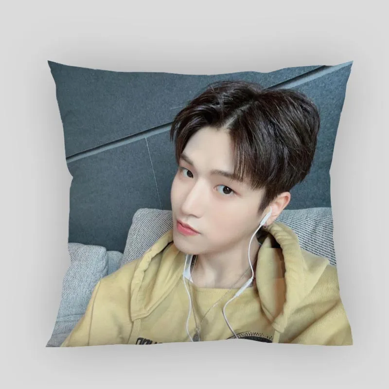 Musife BOYNEXTDOOR  RIWOO Pillowcase Custom Square Pillow Cover Case Zipper Pillowcase 35*35,40*40,45*45cm Drop Shipping