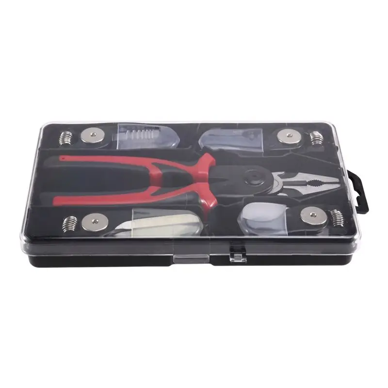 

Easy Use Versatile 5-In-1 Wire Stripper, Cutter, And Crimper Tool Set With Interchangeable Pliers Head