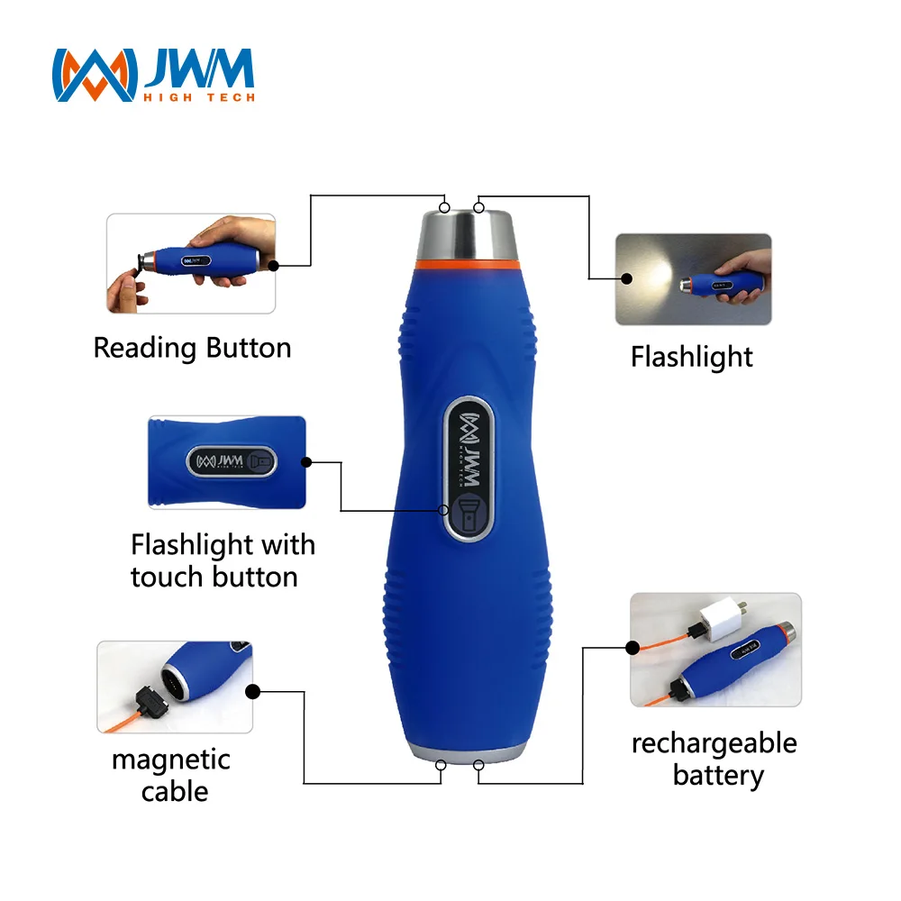 Buy Now Handheld RFID Waterproof Flashlight Watchman Security Alarm Guard Tour Patrol Security System Device With Software