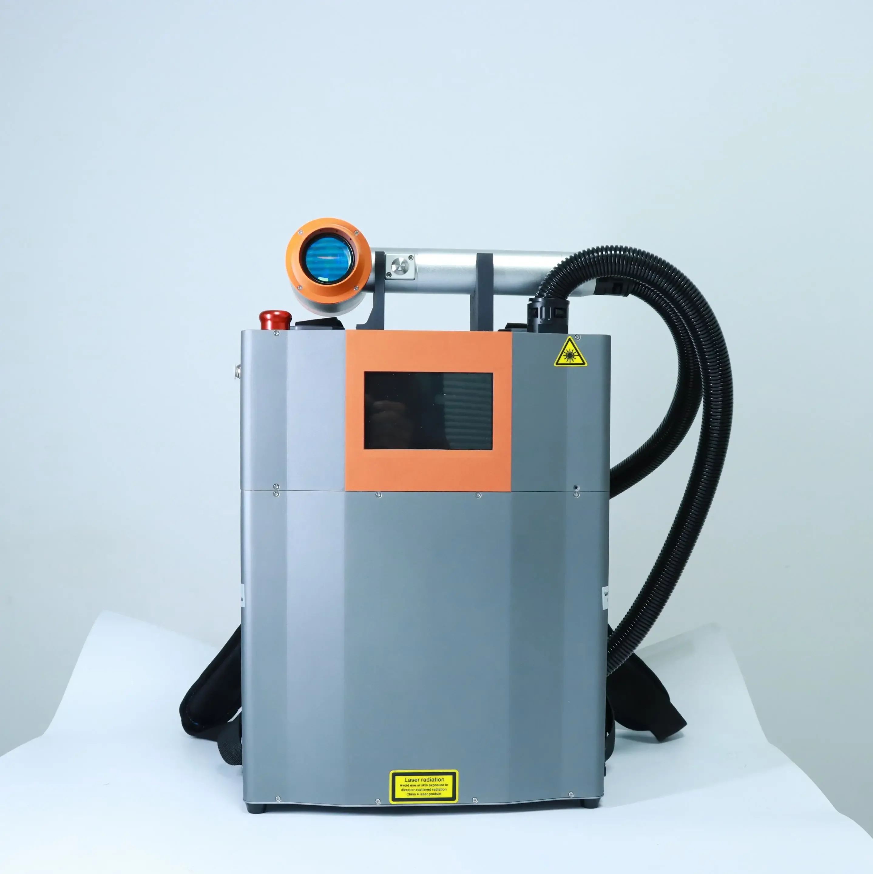 2025 Portable Hand-Held Laser Cleaner Fiber Laser Cleaning Machine Small Backpack Cleaning Machine for Metal
