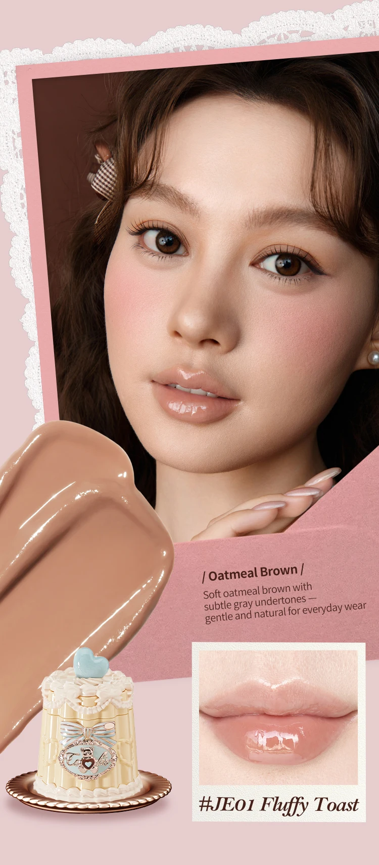 Flower Knows The Sweetie Bear Collection Coating Lip Jelly