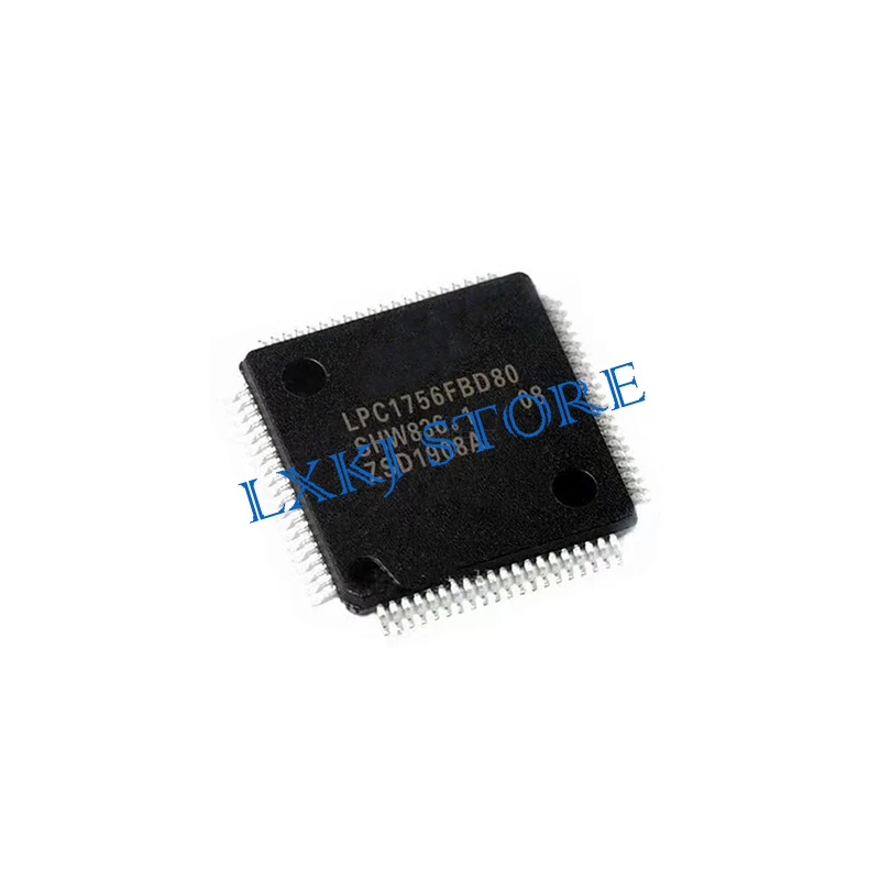 5pcs/lot   LPC1756FBD80 LPC1756 QFP-80