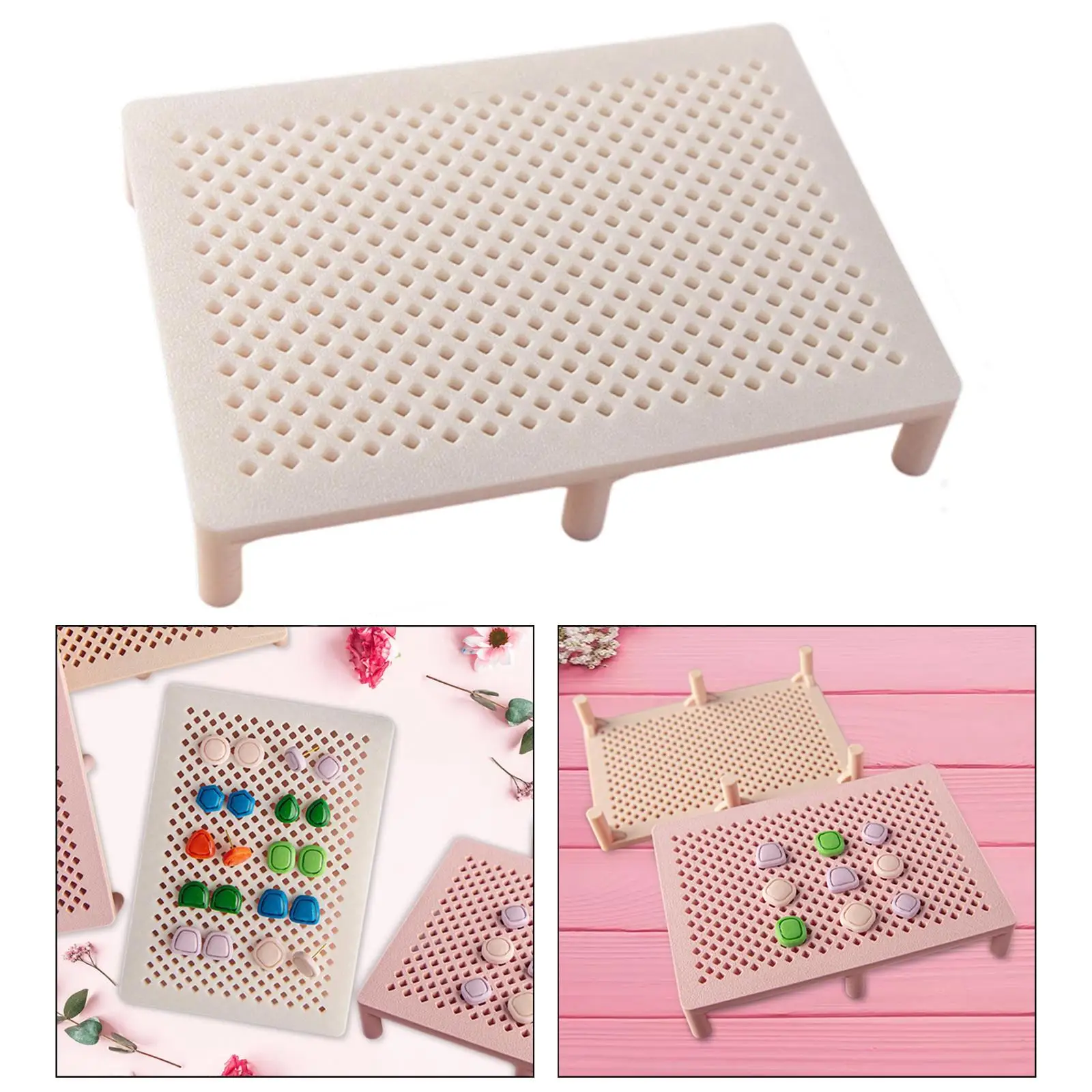 Resin Coating Jig Support Stud Earring Holder Organizer Tool for DIY Jewelry Assembly Station