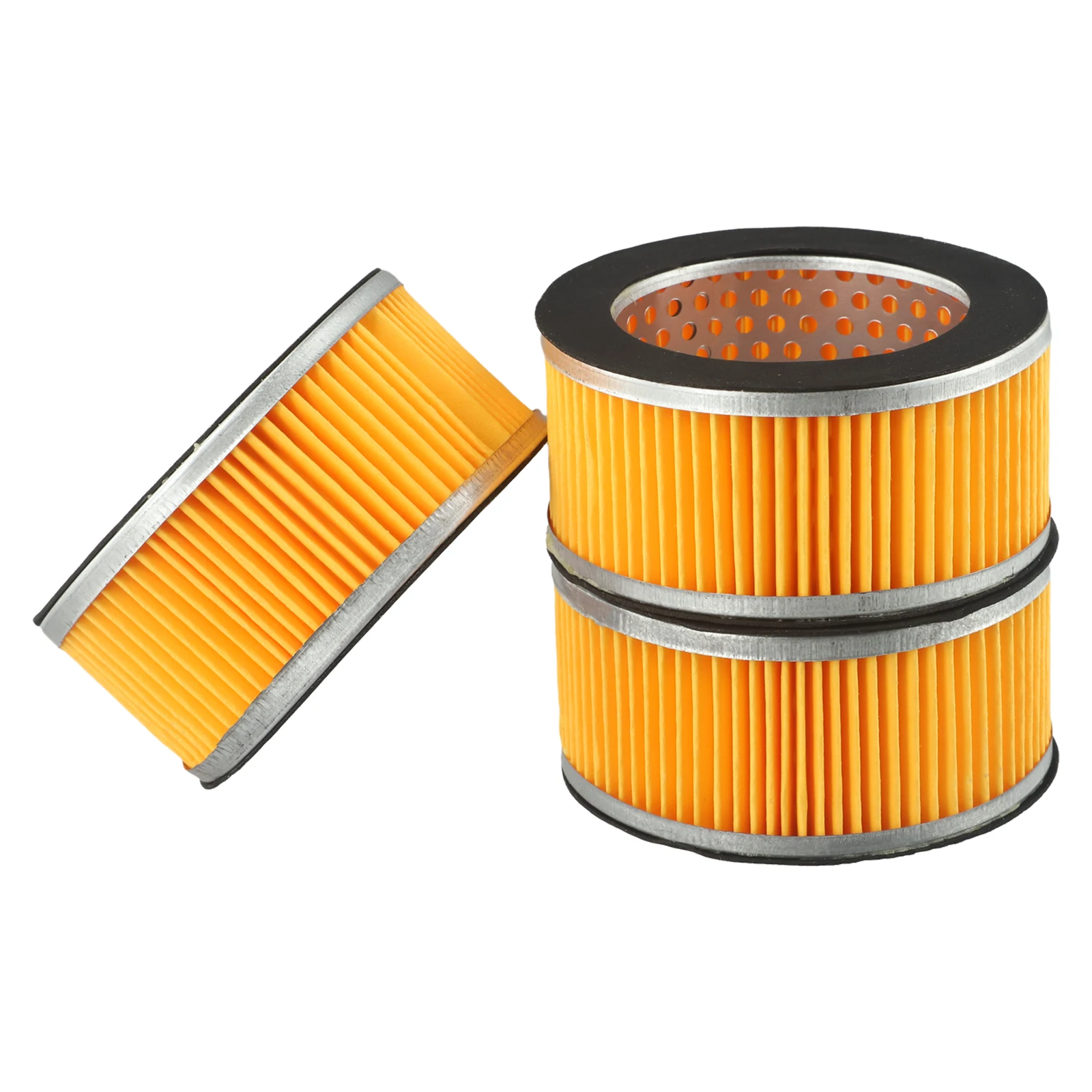 3 PCS Metal Trim And Filter Paper Cylinder Shape Air Compressor Spare Part 3pcs Filter Assembly Pneumatic Parts