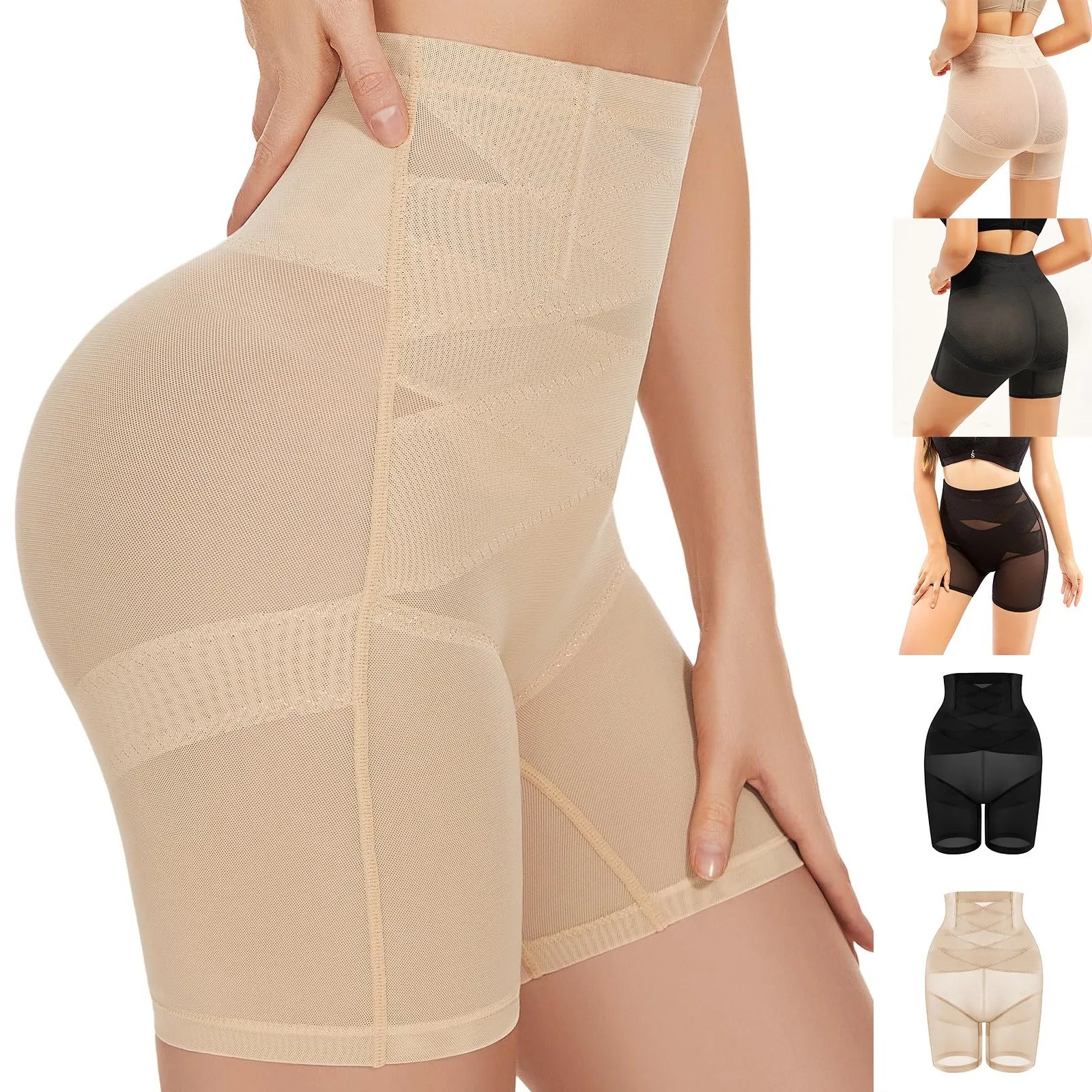 مشد المرأة مثير عالية الخصر ملابس داخلية التخسيس سراويل مدرب خصر البطن التحكم اليوغا للتنحيف colobiana محدد شكل الجسم الملابس الداخلية